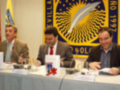Presentación en la UPO del libro "Te cuento la Navidad"