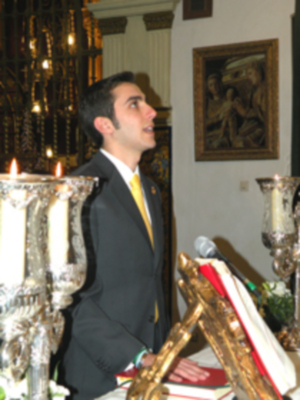 Jura del grupo joven de la, Antigua Hermandad de la vera-cruz de Alcalá del Río.