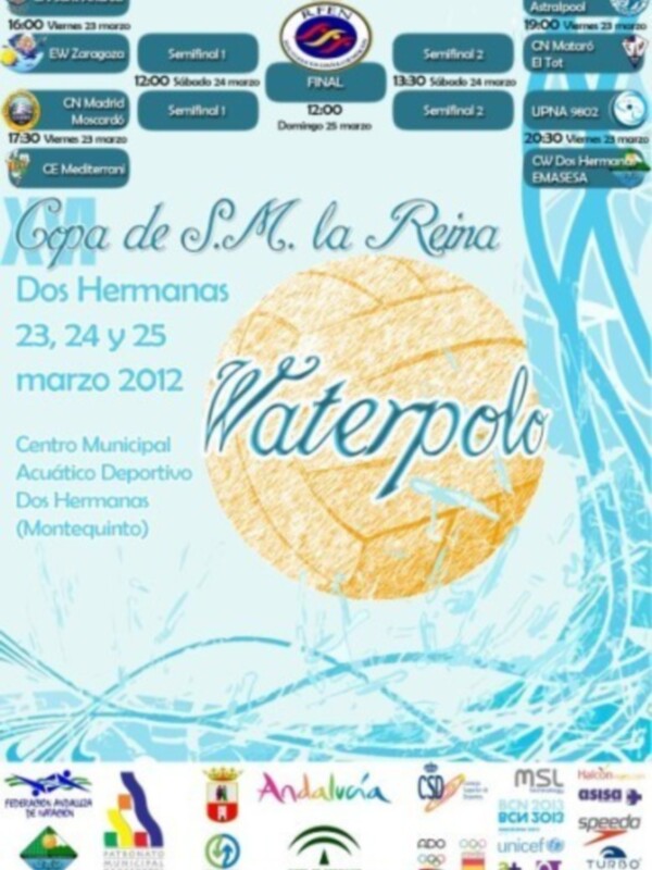 La XVI Copa de la Reina de waterpolo de Dos Hermanas ya tiene cartel definitivo