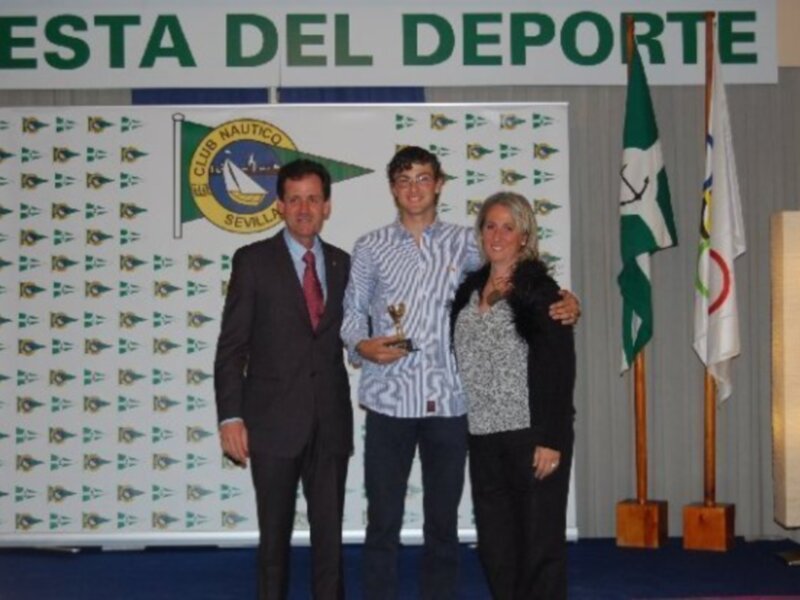 Ignacio Jesús Cobos Rodríguez, Premio a la trayectoria en la Fiesta del Deporte del Club Náutico Sevilla