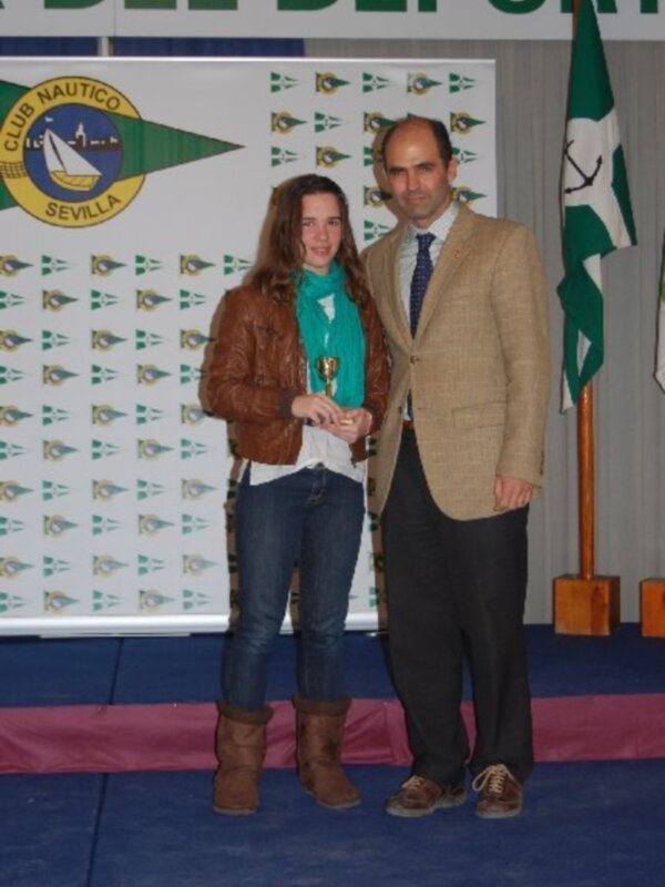 Ignacio Jesús Cobos Rodríguez, Premio a la trayectoria en la Fiesta del Deporte del Club Náutico Sevilla