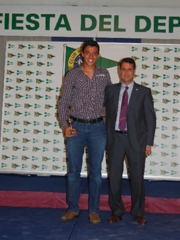 Ignacio Jesús Cobos Rodríguez, Premio a la trayectoria en la Fiesta del Deporte del Club Náutico Sevilla