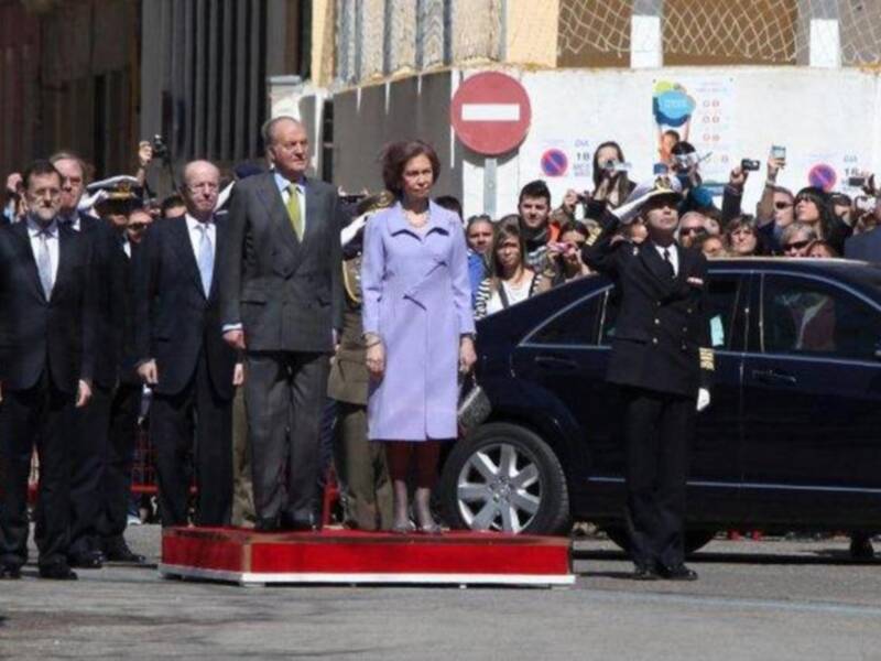 Los reyes celebran en Cádiz en bicentenario de la Constitución junto al presidente del gobierno