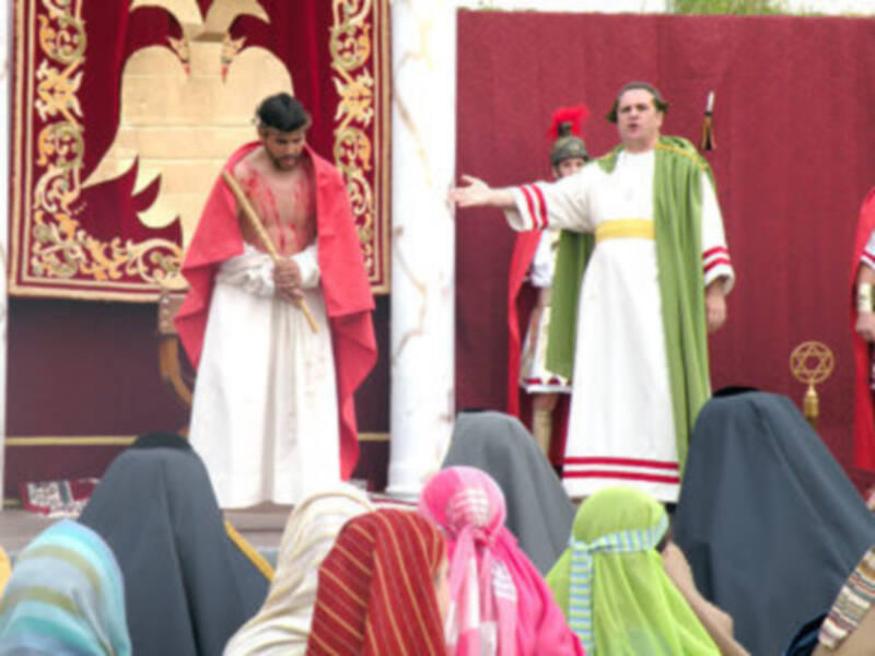 San Ignacio del Viar, celebro humanamente su Semana Santa 2012.