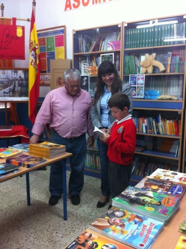Davinia Valdés participa en la semana cultural del Colegio Público Los Argonautas(Chipiona) 