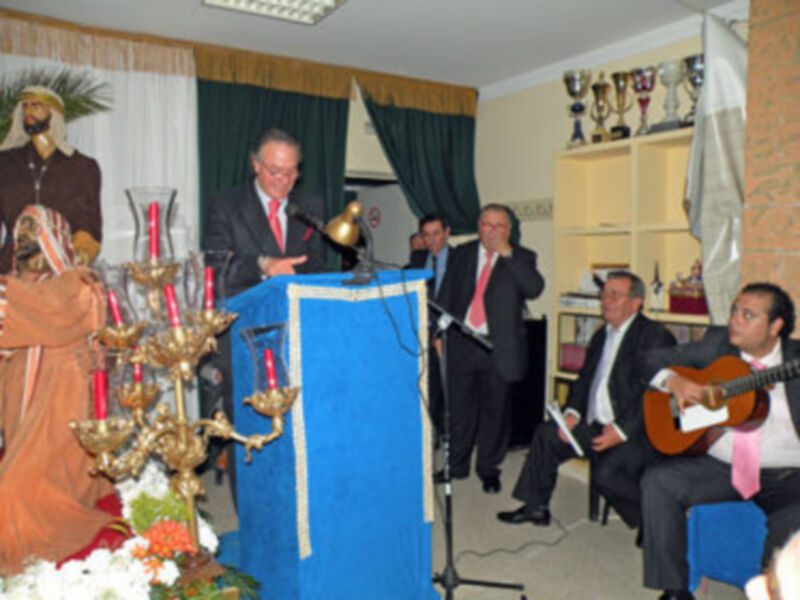 . X Exaltación de la saeta en la Asociación de vecino El Pueblo