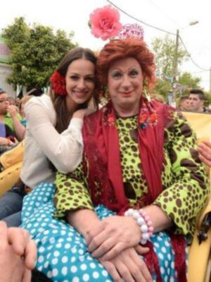 Eva González se va de feria con los Morancos