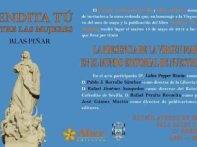 Mesa redonda "La presencia de la Virgen María en el mundo editorial" en el Excmo Ateneo de Sevilla‏