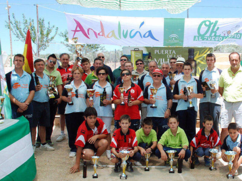 El chilluevense Iván Martínez, campeón de España de Bolo Andaluz con sólo 18 años.