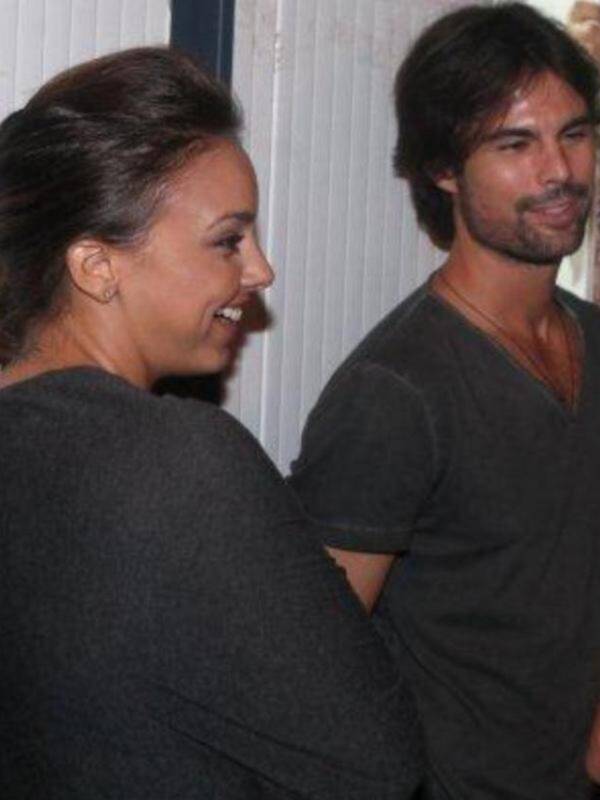 Chenoa con su novio Curi Gallardo, coincide con su ex, David de María