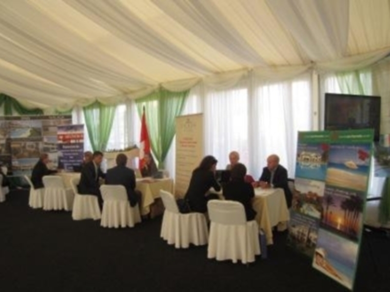 Las empresas andaluzas presentes en 5ª Feria inmobiliaria de casas y villas de lujo celebrada en Moscú.
