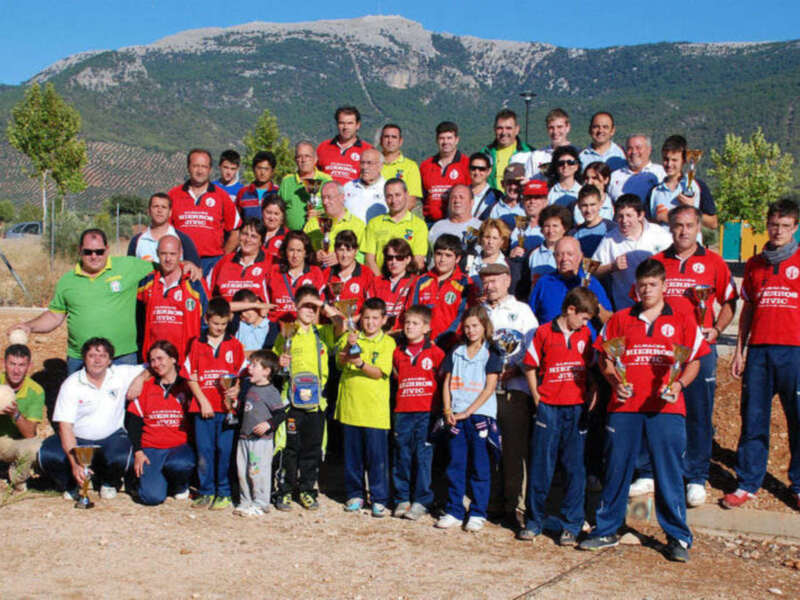 El cazorleño José Miguel Nieto, Campeón de España de Bolo Andaluz Valle en la máxima categoría.