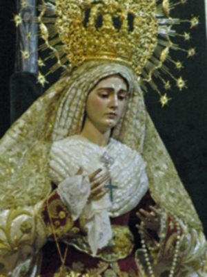 Provincia. Antonio Rendón.Solemne Función conmemorativa del XLI Aniversario de la Coronación Canoníca de la Virgen de las Angustias de Alcalá del Río.