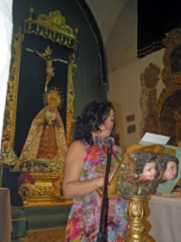 Provincia. Antonio Rendón.Solemne Función conmemorativa del XLI Aniversario de la Coronación Canoníca de la Virgen de las Angustias de Alcalá del Río.