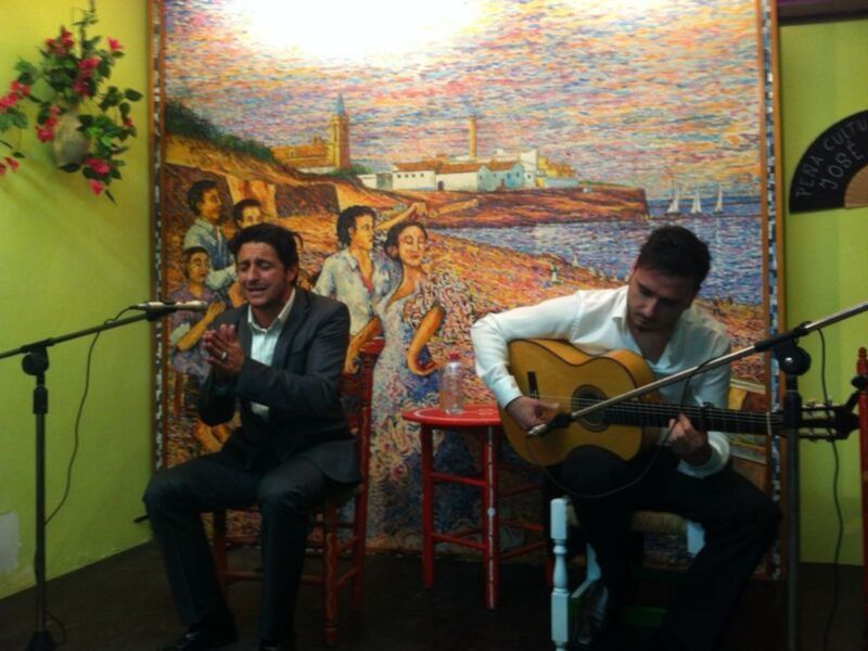 Jesús Méndez y David Palomar dejan en Chipiona  esencias del mejor flamenco joven de la provincia 