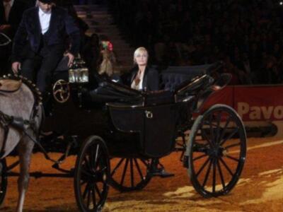 Alfonso Díez ejerce de duque de alba y entrega premio a Bo Derek