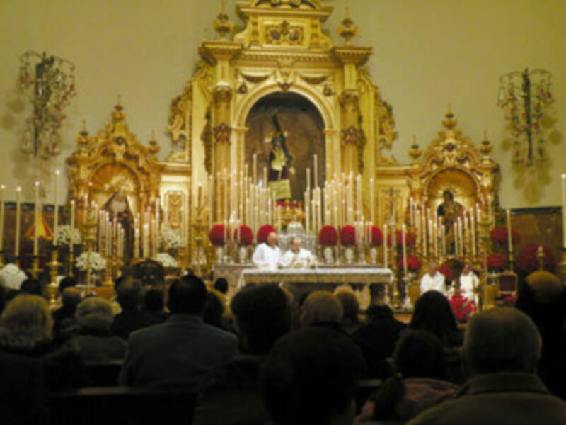 Sevilla. Cultos de Quinario en honor al Gran Poder de Sevilla.