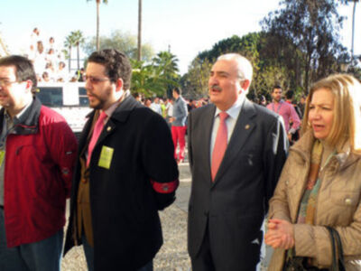 Sevilla.Cabalgata de Reyes Magos de Sevilla 2013, 1º parte