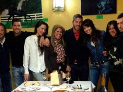 Sergio Ramos y Pilar Rubio fueron a ver a Davila Miura convertido en rey Baltasar.