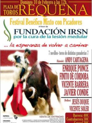 Enrique Ponce presenta el festival de Requena