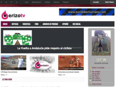 Nace la primera televisión en internet especializada en ciclismo ERIZO TV