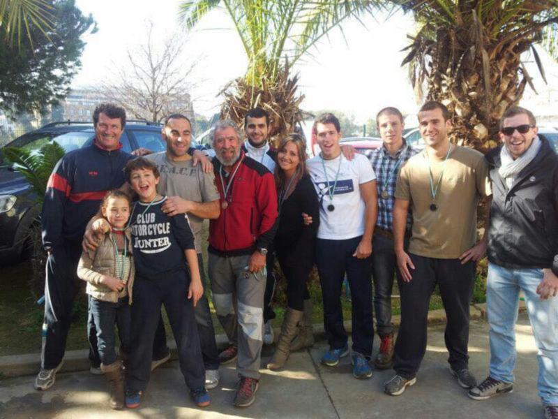 El Club Piragüismo Triana, campeón de España de invierno de veteranos