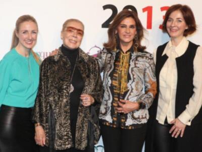 Marina Danko con su novio Manuel Blanco en SIMOF