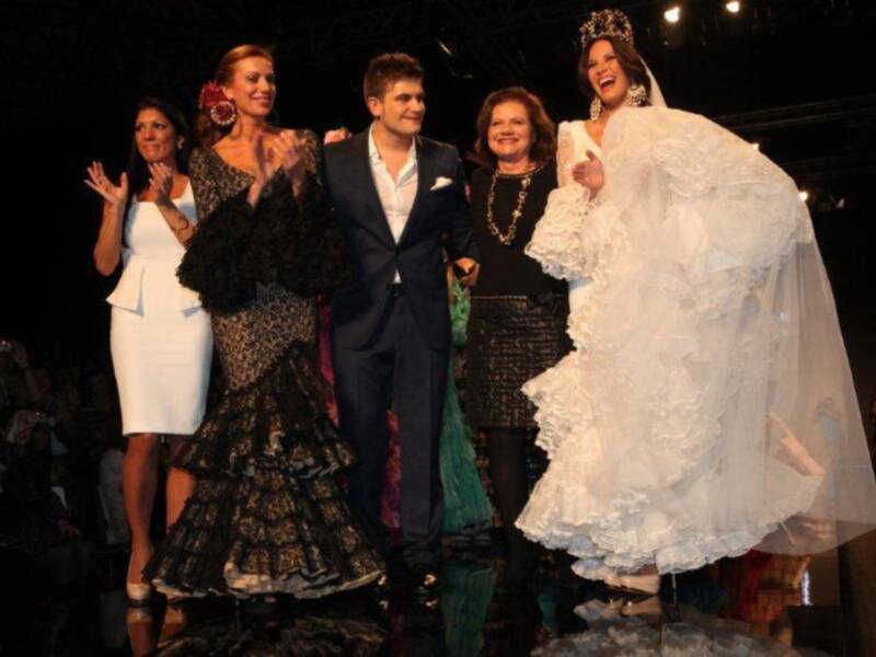Marina Danko con su novio Manuel Blanco en SIMOF