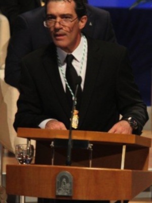 Antonio Banderas  Hijo Predilecto de Andalucía