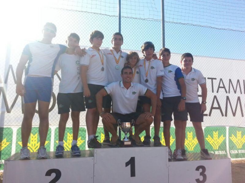 La Copa de España de Jóvenes Promesas infantiles de piragua, para el Club Náutico Sevilla