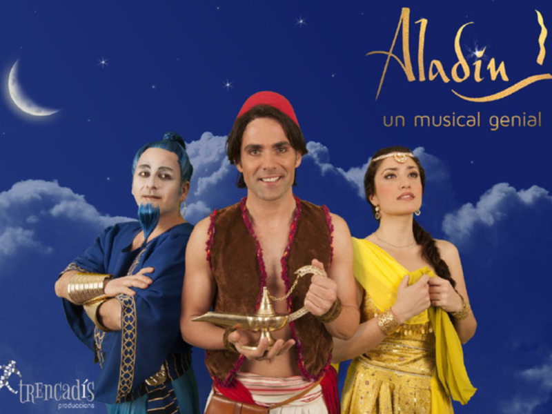 ALADÍN UN MUSICAL GENIAL EL 19 DE OCTUBRE EN ALCALÁ DE GUADAIRA