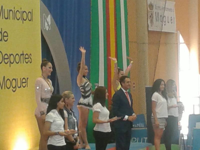 Cuatro jóvenes gimnastas chipioneras clasificadas para el campeonato de España de gimnasia rítmica 