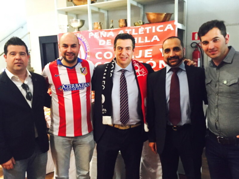 Inagurada en Sevilla la I Peña Atlética "Coraje y Corazón"