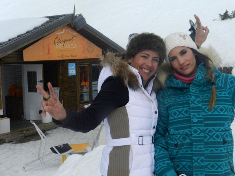 India Martínez, disfruta de la nieve en su año