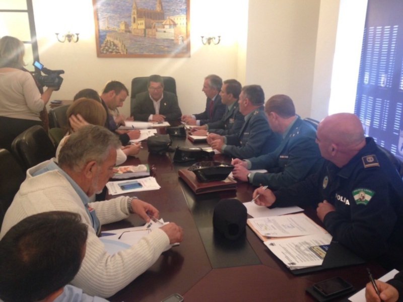 La Subdelegación del Gobierno coordina con el Ayuntamiento el dispositivo de seguridad para el campeonato de motociclismo.(Chipiona) 