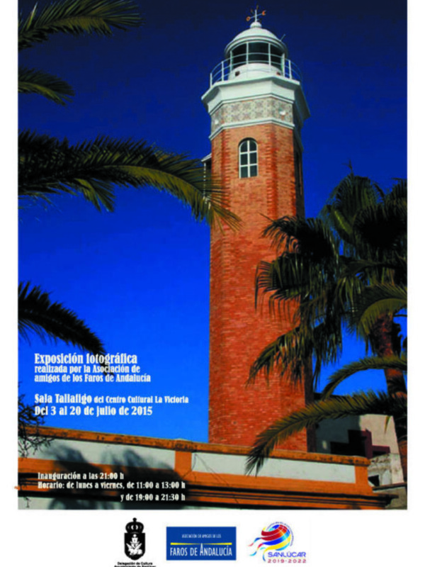 Nueva exposición fotográfica  sobre los faros de Andalucía en Sanlúcar de Barrameda