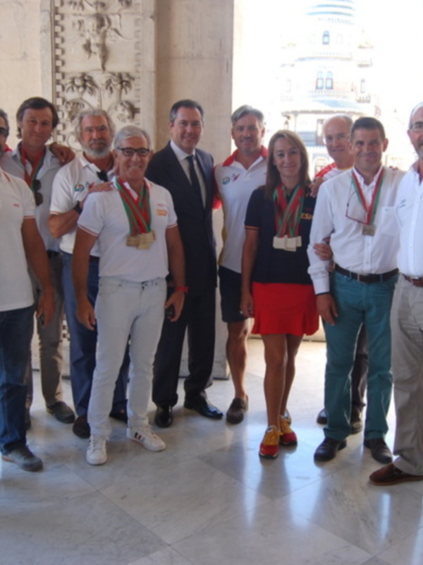 Respaldo institucional al piragüismo sevillano