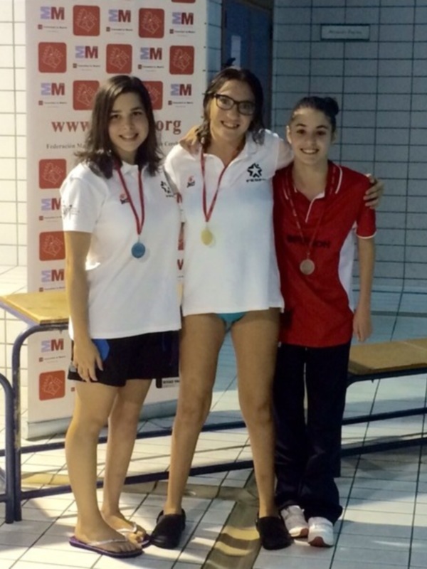 Casilda Lantero brilla en el Open de Madrid de natación adaptada