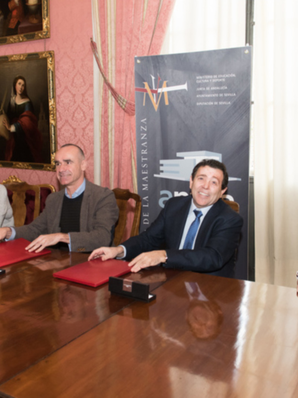FIRMA CONVENIO SERVICIO DE PREVENCIÓN ANTEA, S.A. - TEATRO DE LA MAESTRANZA