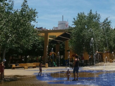 Los juegos de agua en los espacios públicos