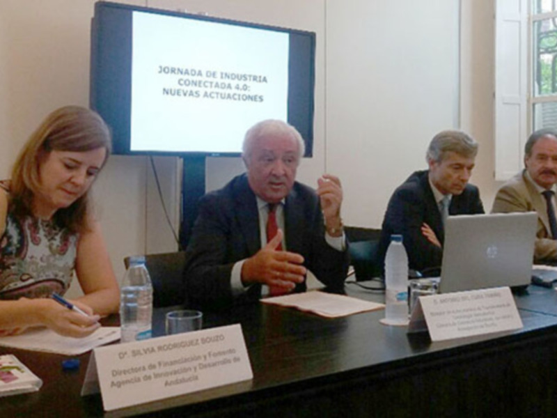 Jornada de Industria conectada 4.0 en la Camara de Comercio de Sevilla