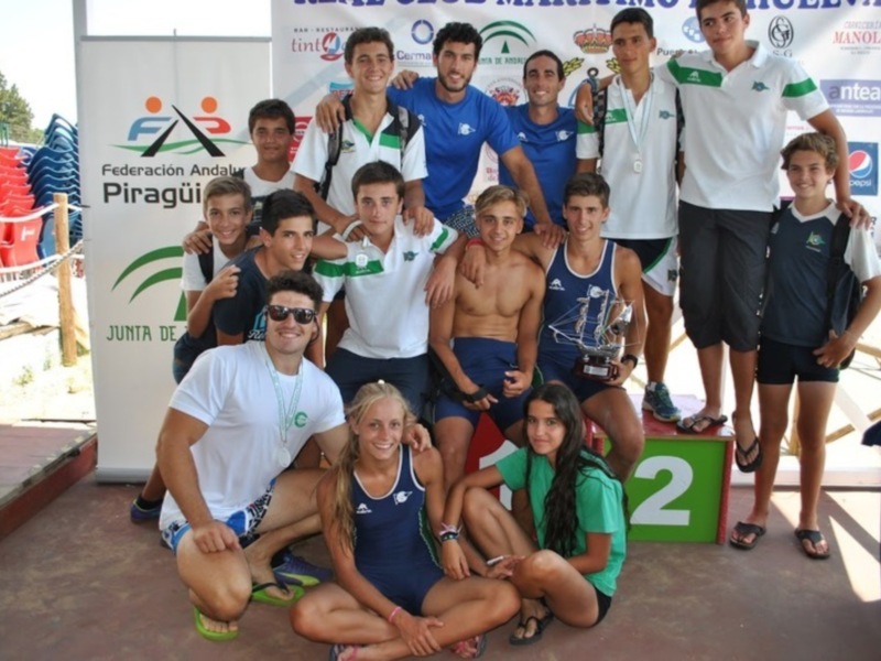 El Campeonato de Andalucía de ríos y travesías, para el Náutico Sevilla