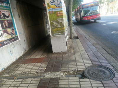 La parcela de los cines Florida en Menéndez Pelayo.