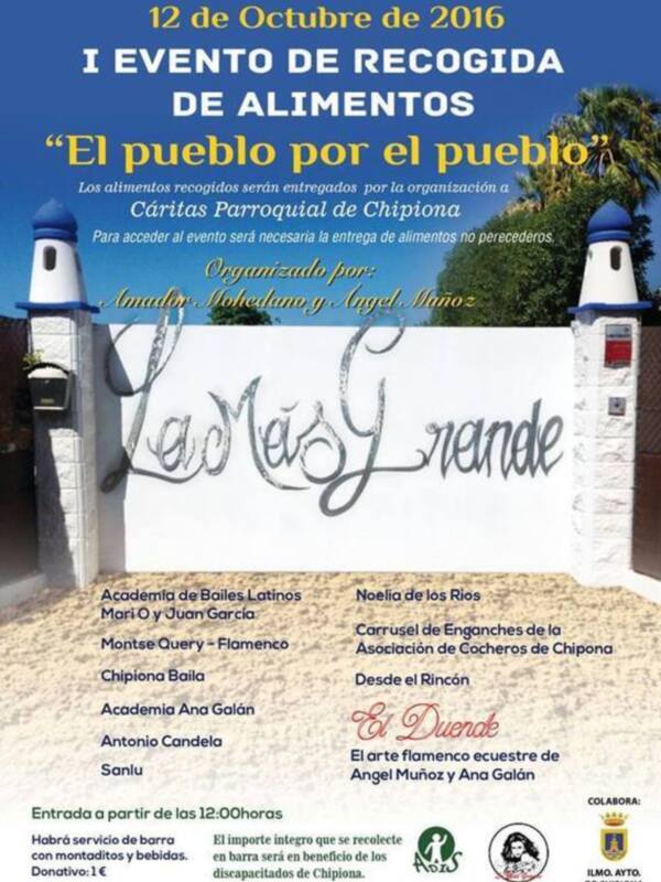 El evento solidario “El pueblo por el pueblo” se aplaza al domingo ante la previsión de lluvia