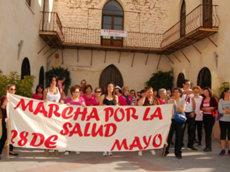 La “Marcha por la salud de las mujeres” recibe un reconocimiento de Diputación por su contribución en la lucha por la igualdad