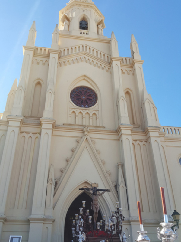 El Cristo de las Misericordias retorna a su capilla tras estar en el Santuario desde el 1 de noviembre por el cierre del Año Santo Jubilar