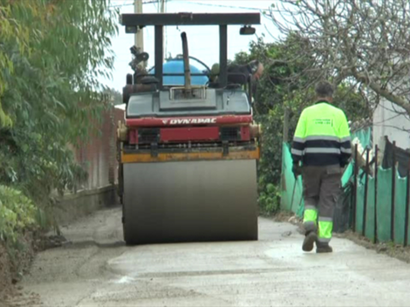 Concluido el acondicionamiento de seis caminos rurales de Chipiona con una subvención del Gobierno central