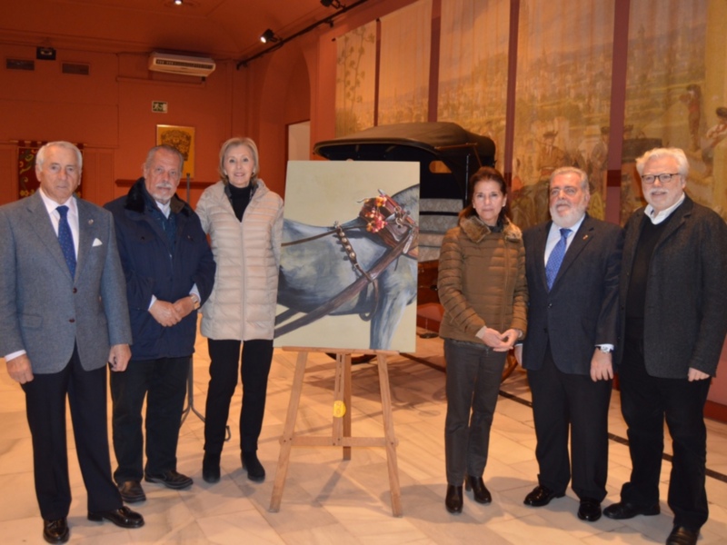 "Mi caballo preciso"  representará la XXXII Exhibición de enganches de la Feria de Abril.