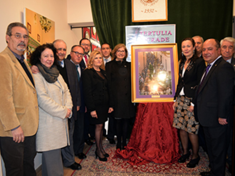 El Cartel de Semana Santa de la Tertulia Cofrade  Cruz de Carey se presentará el domingo 26 de febrero.