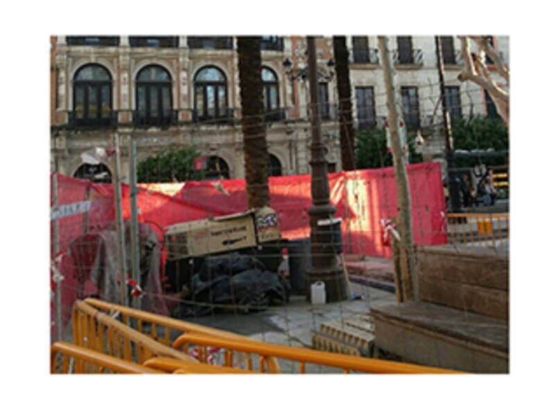 Obras en Plaza Nueva